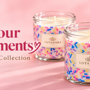 LOTAROMA Sprinkle Candle